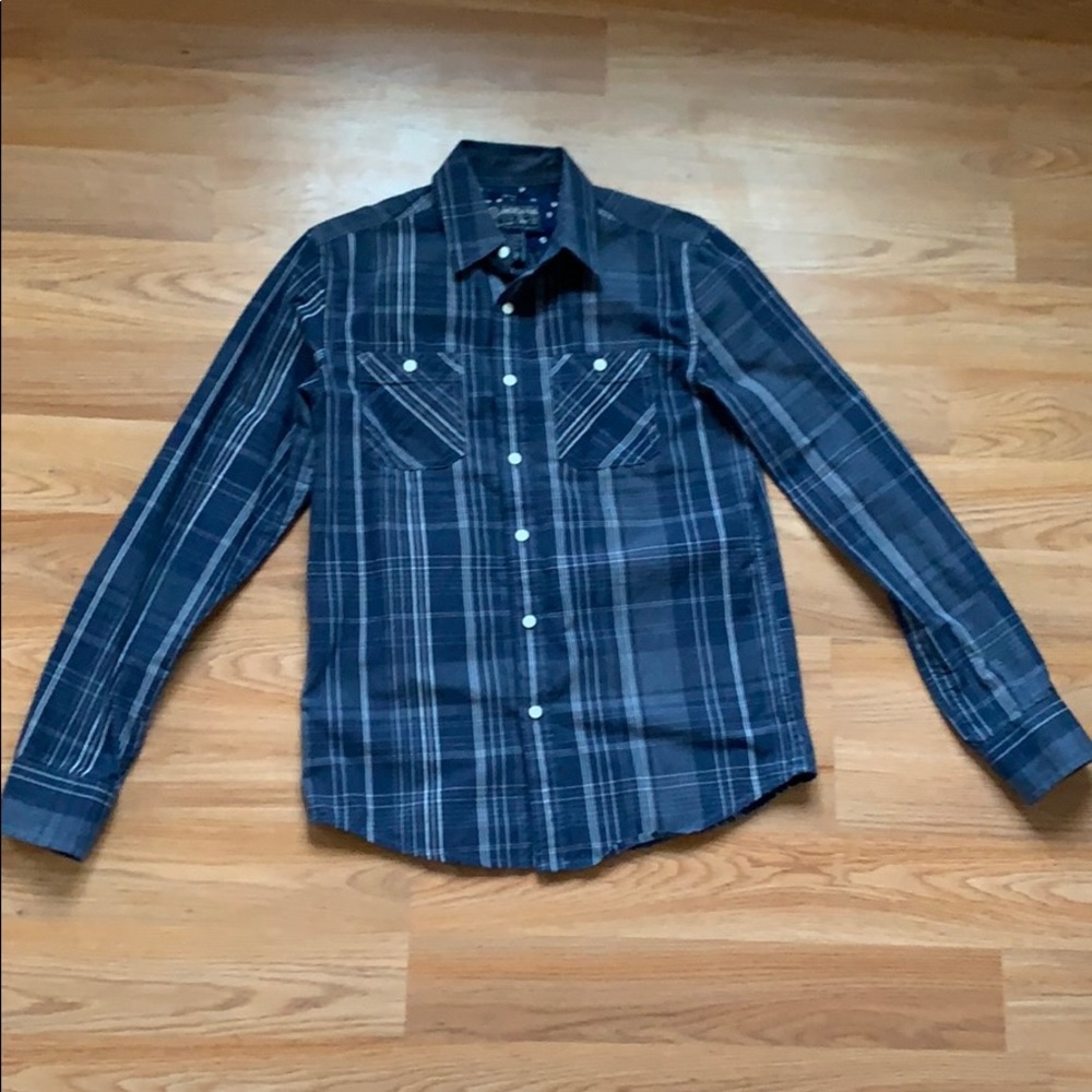 American Rag Plaid Button Down